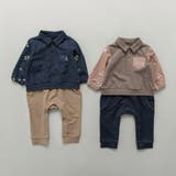 【おそろい】きんもくせい刺しゅうカバーオール | ブランシェス | 詳細画像25 