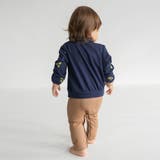 【おそろい】きんもくせい刺しゅうカバーオール | ブランシェス | 詳細画像4 