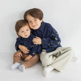 【おそろい】きんもくせい刺しゅうカバーオール | ブランシェス | 詳細画像6 