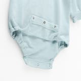 ロゴアップリケ裏毛カバーオール | ブランシェス | 詳細画像11 