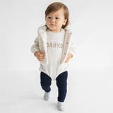 ロゴアップリケ裏毛カバーオール | ブランシェス | 詳細画像3 