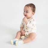 アイボリー | 総柄プリントカバーオール | ブランシェス