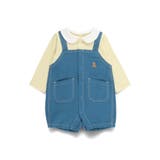 【ベビー】サロペットドッキング風長袖カバーオール | ブランシェス | 詳細画像12 