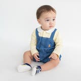 【ベビー】サロペットドッキング風長袖カバーオール | ブランシェス | 詳細画像15 