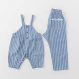 【ベビー/おそろい】爽やかシャンブレーサロペット | ブランシェス | 詳細画像10 