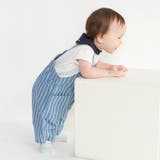 【ベビー/おそろい】爽やかシャンブレーサロペット | ブランシェス | 詳細画像16 