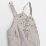 【ベビー/おそろい】爽やかシャンブレーサロペット | ブランシェス | 詳細画像3 