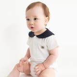 丸襟半袖カバーオール | ブランシェス | 詳細画像4 