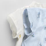 【おそろい】花刺しゅうカバーオールベビー ベビー小物 小花柄 | ブランシェス | 詳細画像11