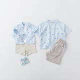 【おそろい】花刺しゅうカバーオールベビー ベビー小物 小花柄 | ブランシェス | 詳細画像17