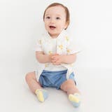 オフホワイト | 【おそろい】花刺しゅうカバーオールベビー ベビー小物 小花柄 | ブランシェス