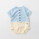 リブ半袖カバーオール | ブランシェス | 詳細画像7 