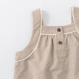 【涼しい】チェック柄カバーオール | ブランシェス | 詳細画像10 