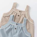 【涼しい】チェック柄カバーオール | ブランシェス | 詳細画像3 