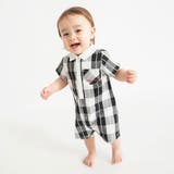 【おそろい】ブロックチェックカバーオール | ブランシェス | 詳細画像14 