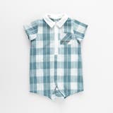 【おそろい】ブロックチェックカバーオール | ブランシェス | 詳細画像2 