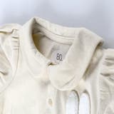 【Miffy/ミッフィー】衿付き半袖カバーオール 子供服 キッズ | ブランシェス | 詳細画像4 