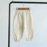 アイボリー | 【WEB限定/ベビー/綿100％やわらかワッフル】ロングパンツ | ブランシェス