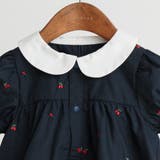 【ベビー/おそろい】チェリー刺しゅう半袖ブラウス+ブルマセット | ブランシェス | 詳細画像13