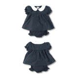 【ベビー/おそろい】チェリー刺しゅう半袖ブラウス+ブルマセット | ブランシェス | 詳細画像16