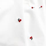 【ベビー/おそろい】チェリー刺しゅう半袖ブラウス+ブルマセット | ブランシェス | 詳細画像8