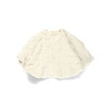 アイボリー | ハート柄ボアケープ | ブランシェス