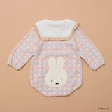 【ベビー/miffy/ミッフィー】おしりモチーフ長袖カバーオール | BRANSHES | 詳細画像6 