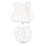 【キッズとおそろい】スカラップ刺繍トップス&ボトムスセット 夏 | ブランシェス | 詳細画像12