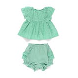 【キッズとおそろい】スカラップ刺繍トップス&ボトムスセット 夏 | ブランシェス | 詳細画像14