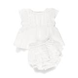 【キッズとおそろい】スカラップ刺繍トップス&ボトムスセット 夏 | ブランシェス | 詳細画像2