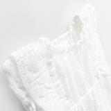 【キッズとおそろい】スカラップ刺繍トップス&ボトムスセット 夏 | ブランシェス | 詳細画像4