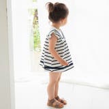 ボーダー | 【おそろい】セーラー襟トップス&ボトムスセット ボーダー | ブランシェス