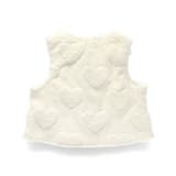 ハート総柄ボアベスト | ブランシェス | 詳細画像2