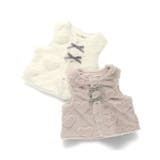 ハート総柄ボアベスト | ブランシェス | 詳細画像3