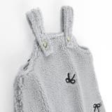 リボン総柄刺しゅうボアジャンパースカート リンクコーデ おそろい | ブランシェス | 詳細画像10 