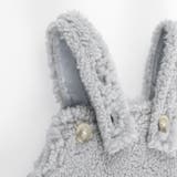 リボン総柄刺しゅうボアジャンパースカート リンクコーデ おそろい | ブランシェス | 詳細画像11 