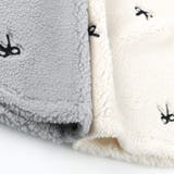 リボン総柄刺しゅうボアジャンパースカート リンクコーデ おそろい | ブランシェス | 詳細画像12 