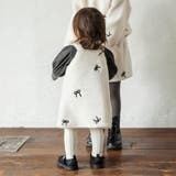 リボン総柄刺しゅうボアジャンパースカート リンクコーデ おそろい | ブランシェス | 詳細画像6 