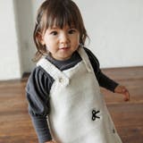 リボン総柄刺しゅうボアジャンパースカート リンクコーデ おそろい | ブランシェス | 詳細画像7 