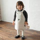 アイボリー | リボン総柄刺しゅうボアジャンパースカート リンクコーデ おそろい | ブランシェス