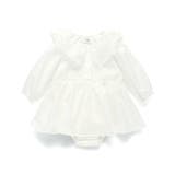 【おそろい】シフォン襟カバーオール | ブランシェス | 詳細画像1 