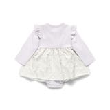 【おそろい】リボン柄ドッキングカバーオール | ブランシェス | 詳細画像11 