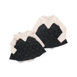 【おそろい】リボン柄ドッキングカバーオール | ブランシェス | 詳細画像13 