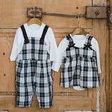 【おそろい】チェック柄カバーオール | ブランシェス | 詳細画像16