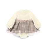 【おそろい】チェック柄ジャンパースカート風カバーオール | ブランシェス | 詳細画像15