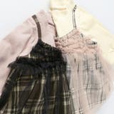 【おそろい】チェック柄ジャンパースカート風カバーオール | ブランシェス | 詳細画像6