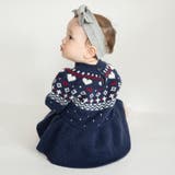 【マシンウォッシャブル】ノルディック風ハート柄カバーオール | ブランシェス | 詳細画像17 