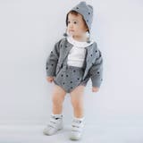 【WEB先行】【b.+A】金子綾/ベビー ニット カーディガン おそろい | ブランシェス | 詳細画像3 