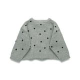 【WEB先行】【b.+A】金子綾/ベビー ニット カーディガン おそろい | ブランシェス | 詳細画像7 