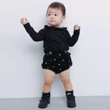 ブラック | 【WEB先行】【b.+A】金子綾/ベビー ニット ブルマ | ブランシェス